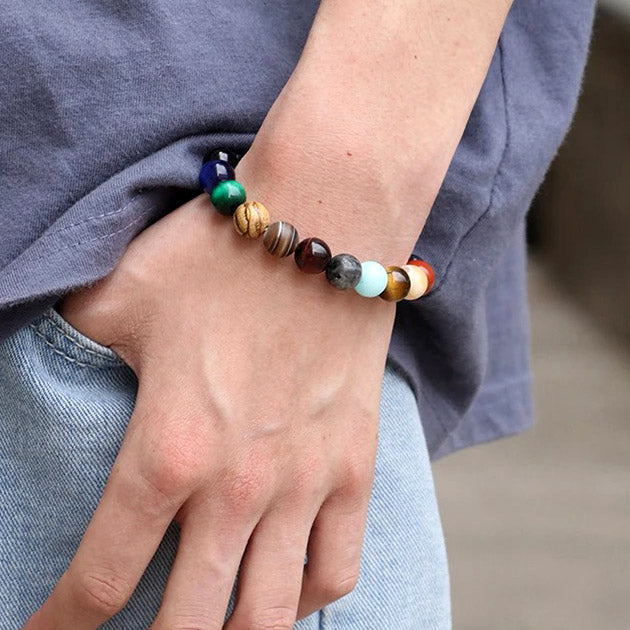Galaxy Planets Bracelet