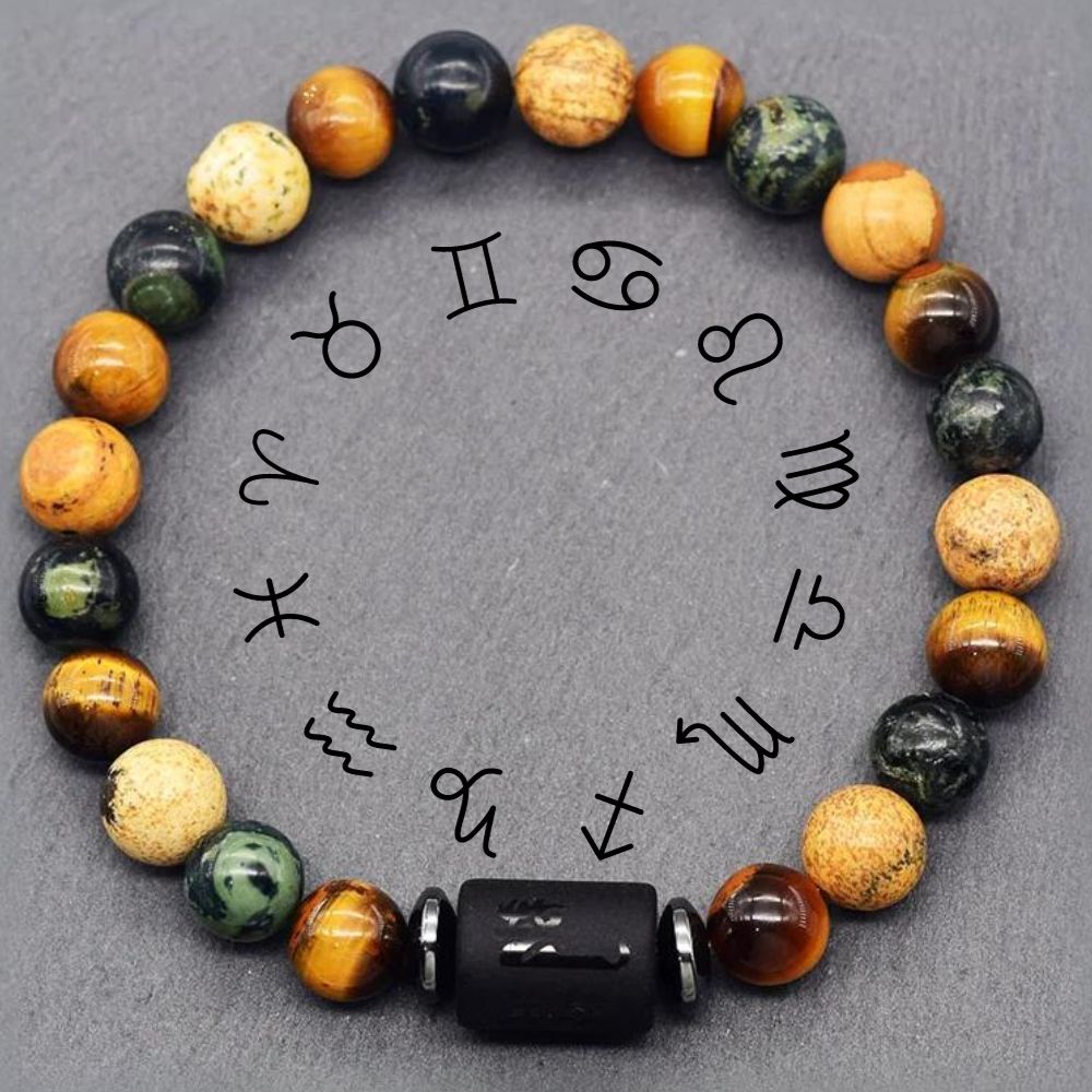 Galactic 12 Zodiac Bracelet