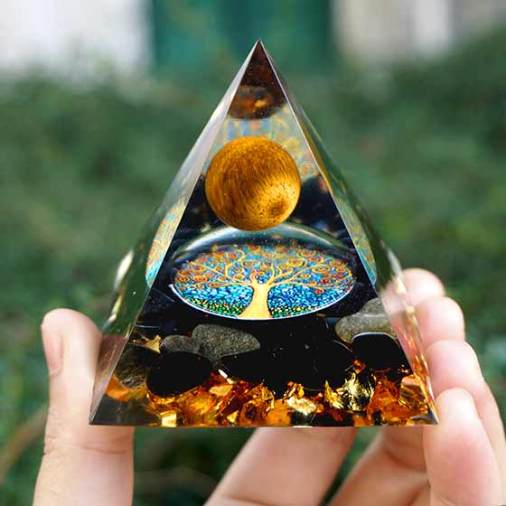 Orgonite Crystal Pyramid