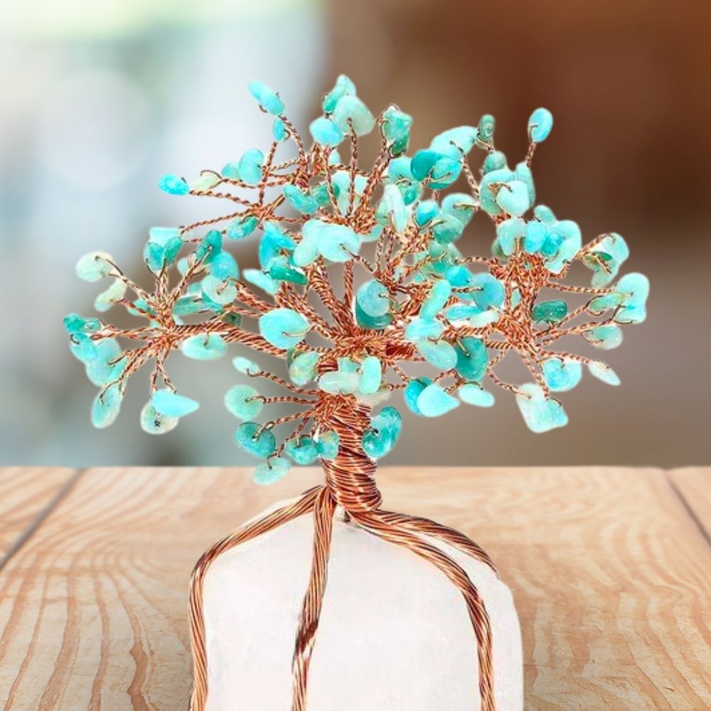 Dreamy Success - Turquoise Feng Shui Tree of Life - TeamPlanting