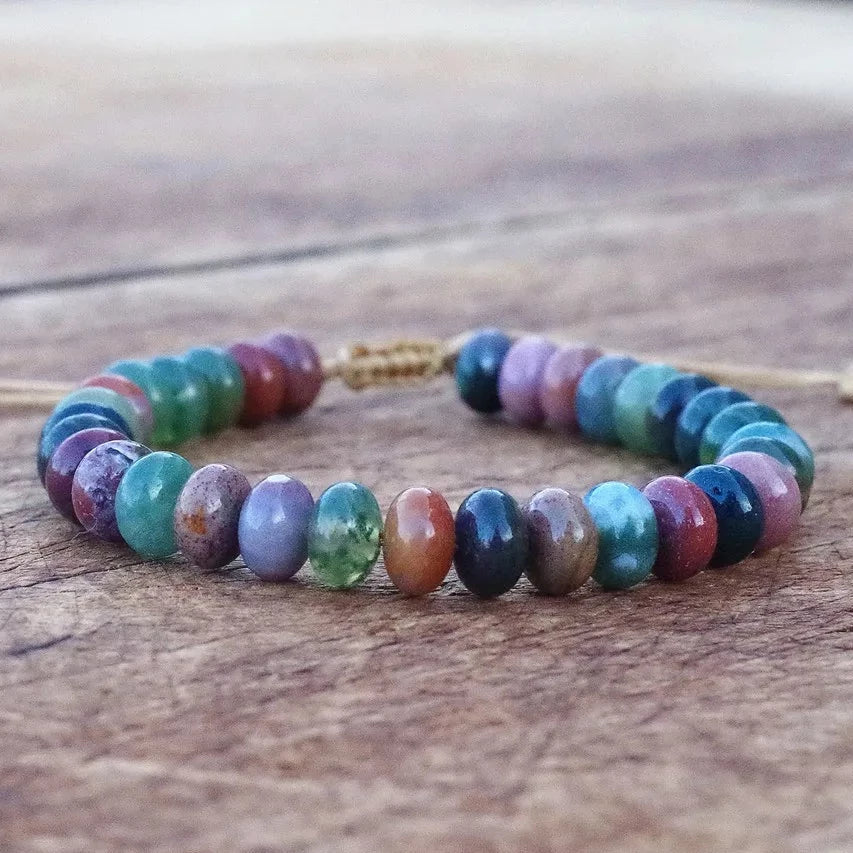 Eliptic Agate Bracelet