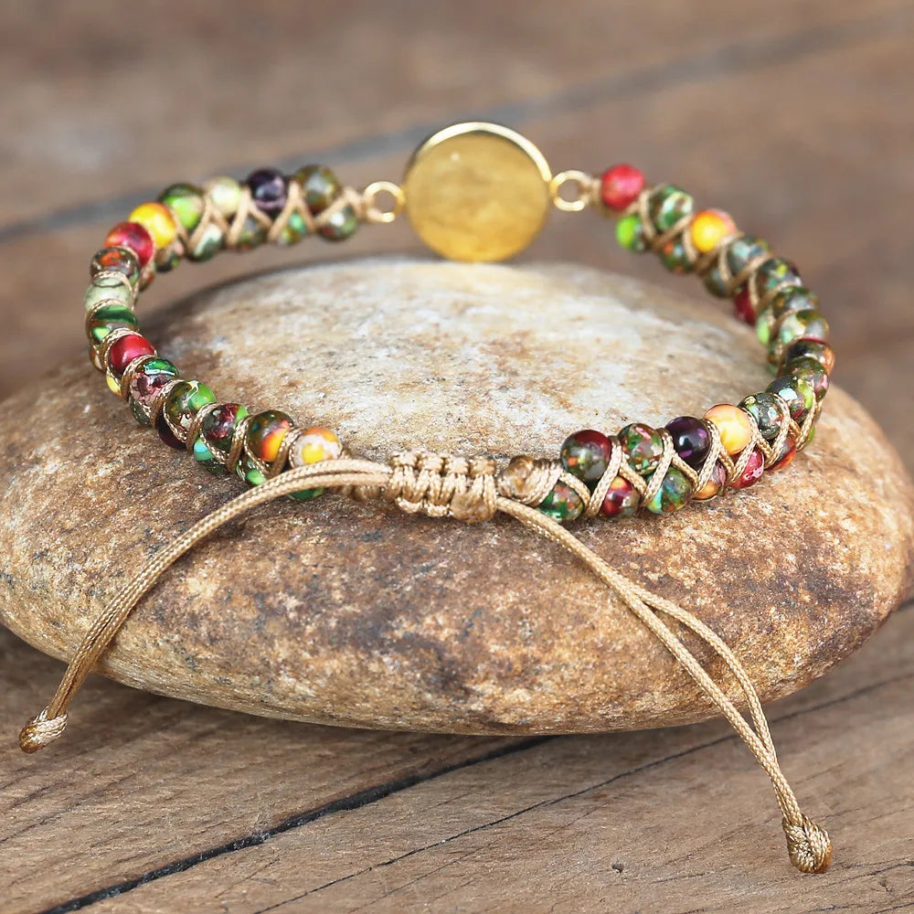 Dragon's Breath Jasper Orgone Bracelet