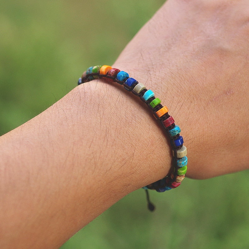 Joyful Moments - Chakra Disc Bracelet - TeamPlanting