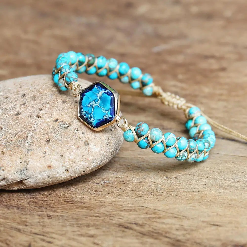 Abyss Jasper Turquoise Bracelet