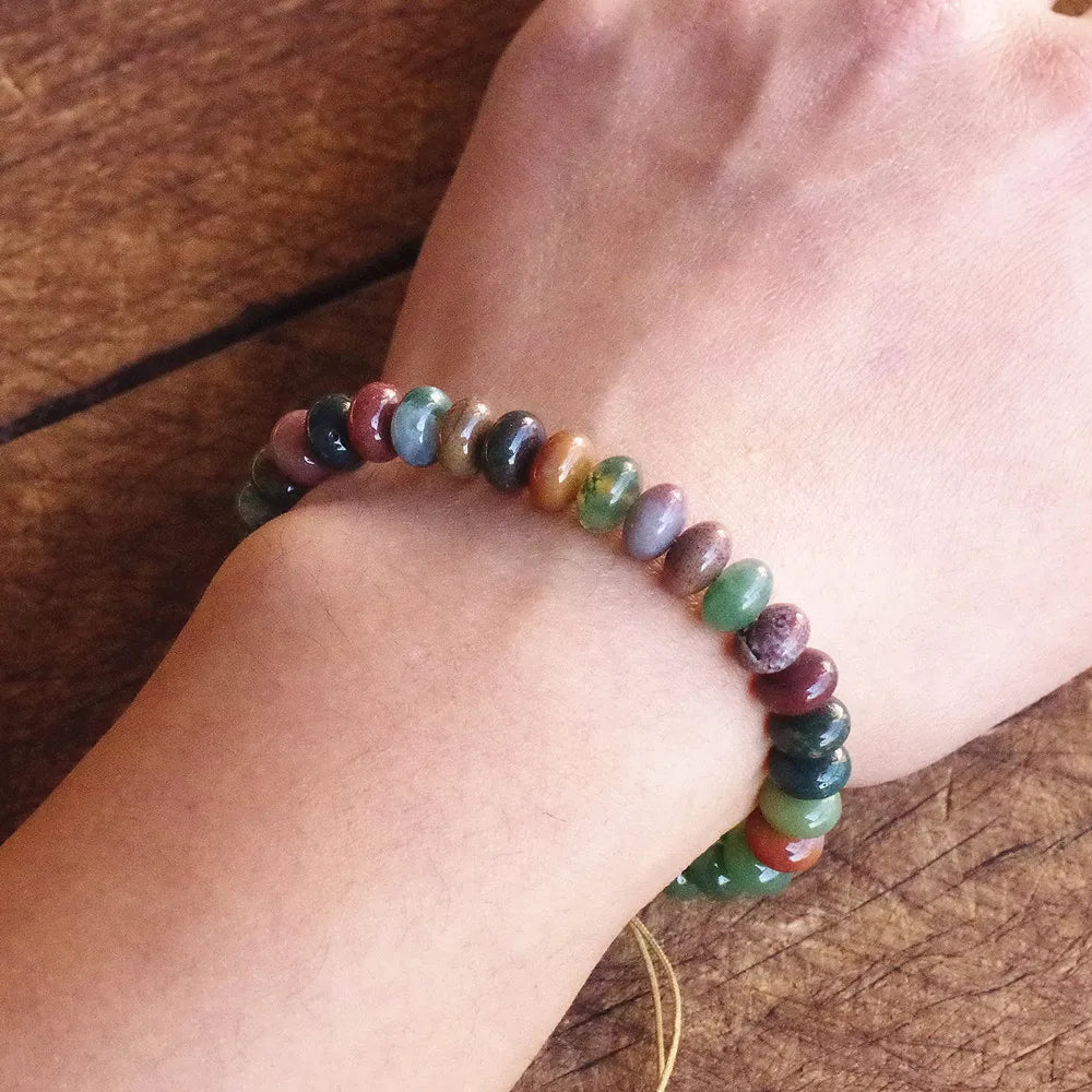 Eliptic Agate Bracelet