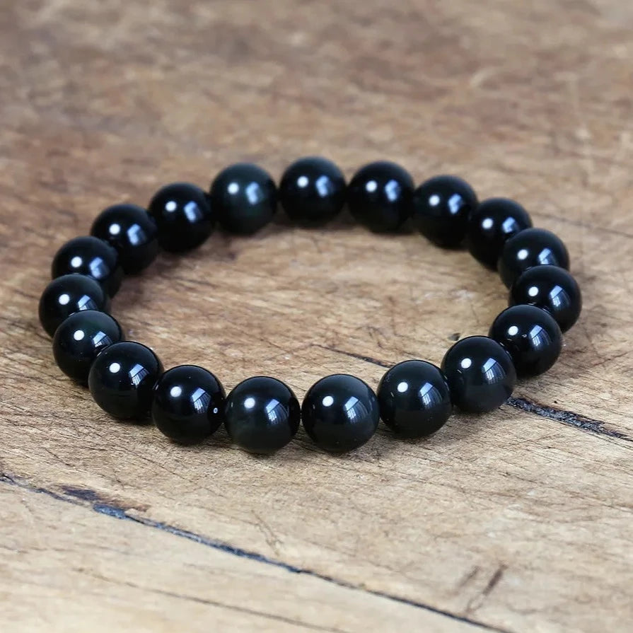 Obsidian Constellation Bracelet