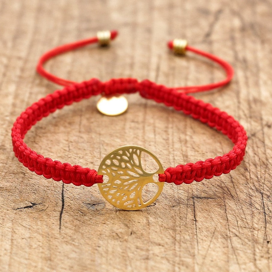 Odin's Tree Red String Bracelet - TeamPlanting