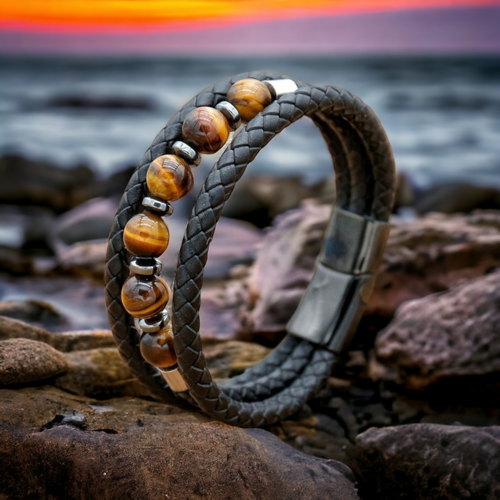 Terra Tiger's Braid Magnetic Bracelet