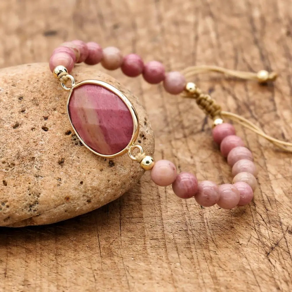 Precious Rhodonite Essence Bracelet