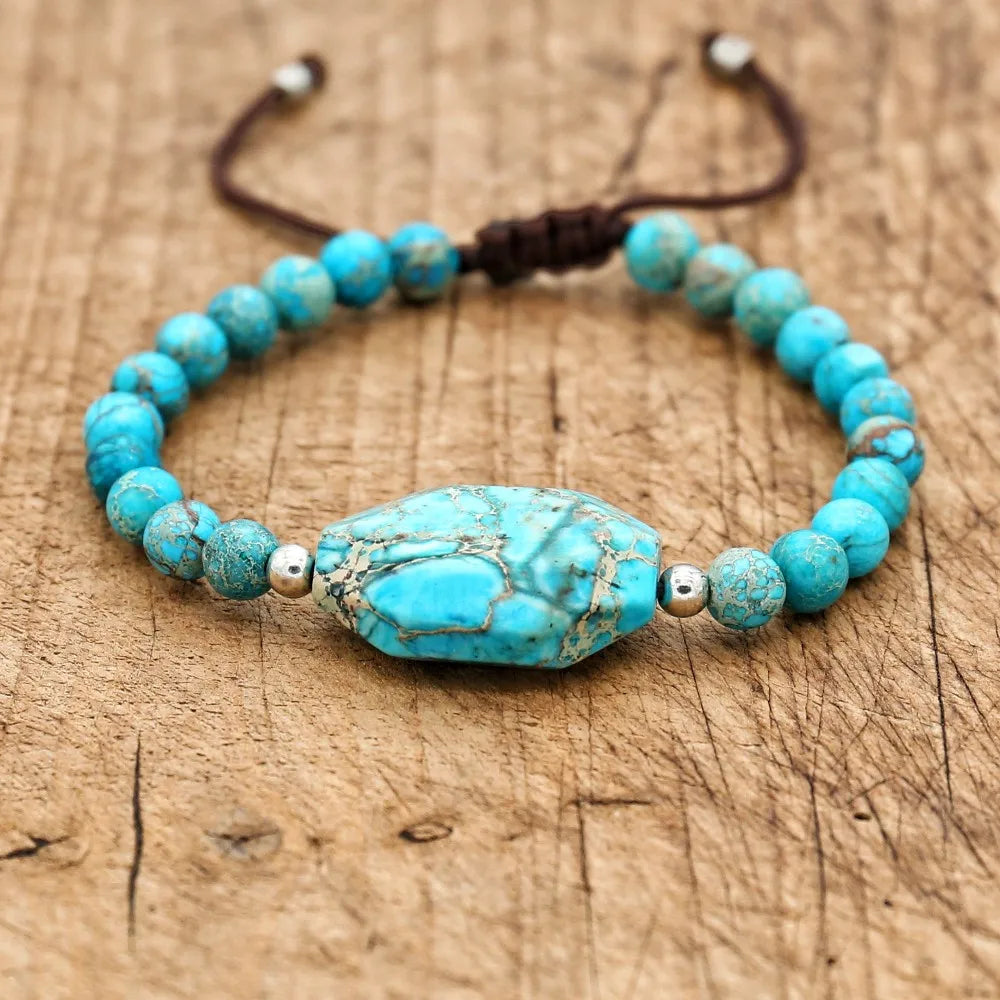 Azure Serenity Turquoise Bracelet