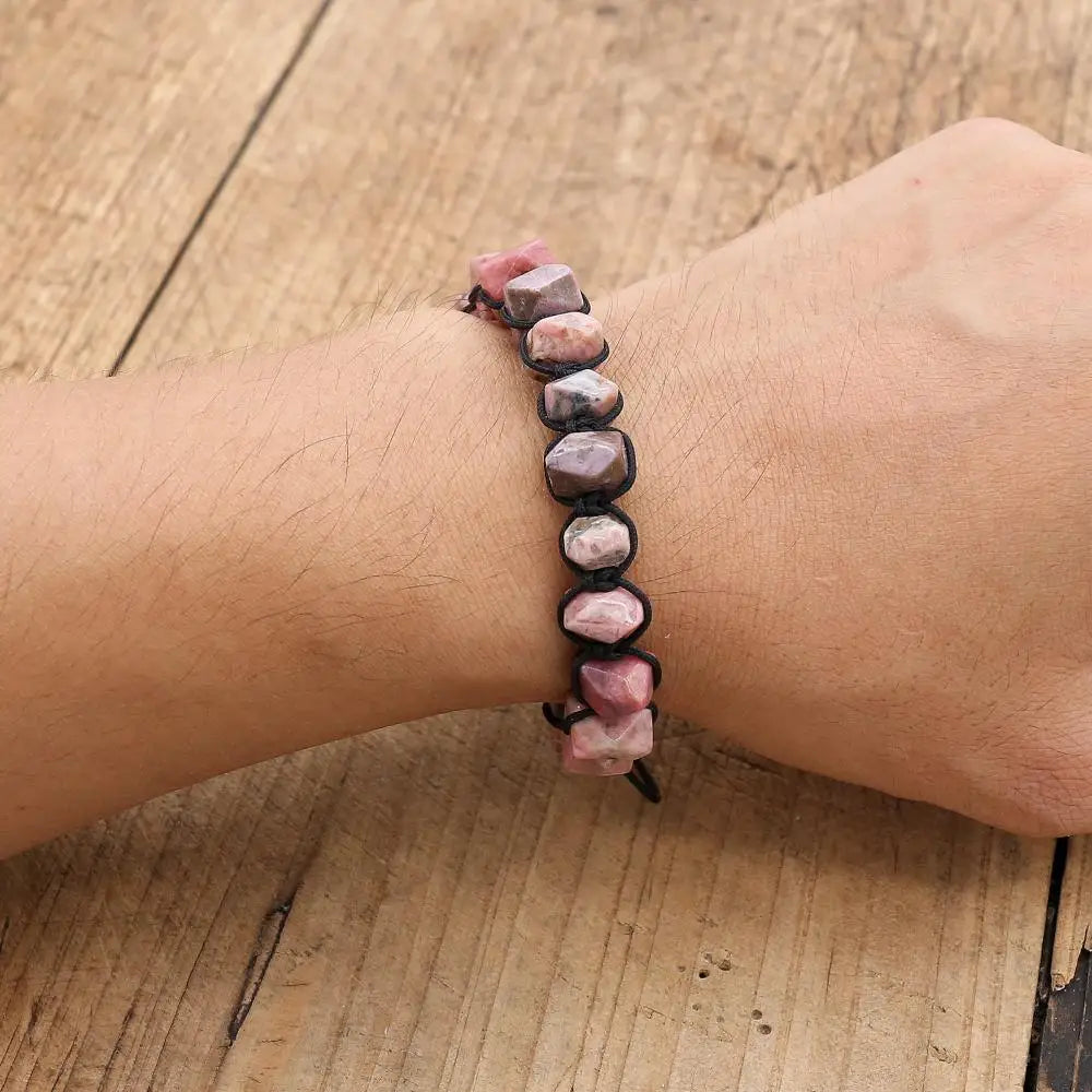 Rocky Rhodonite Bracelet