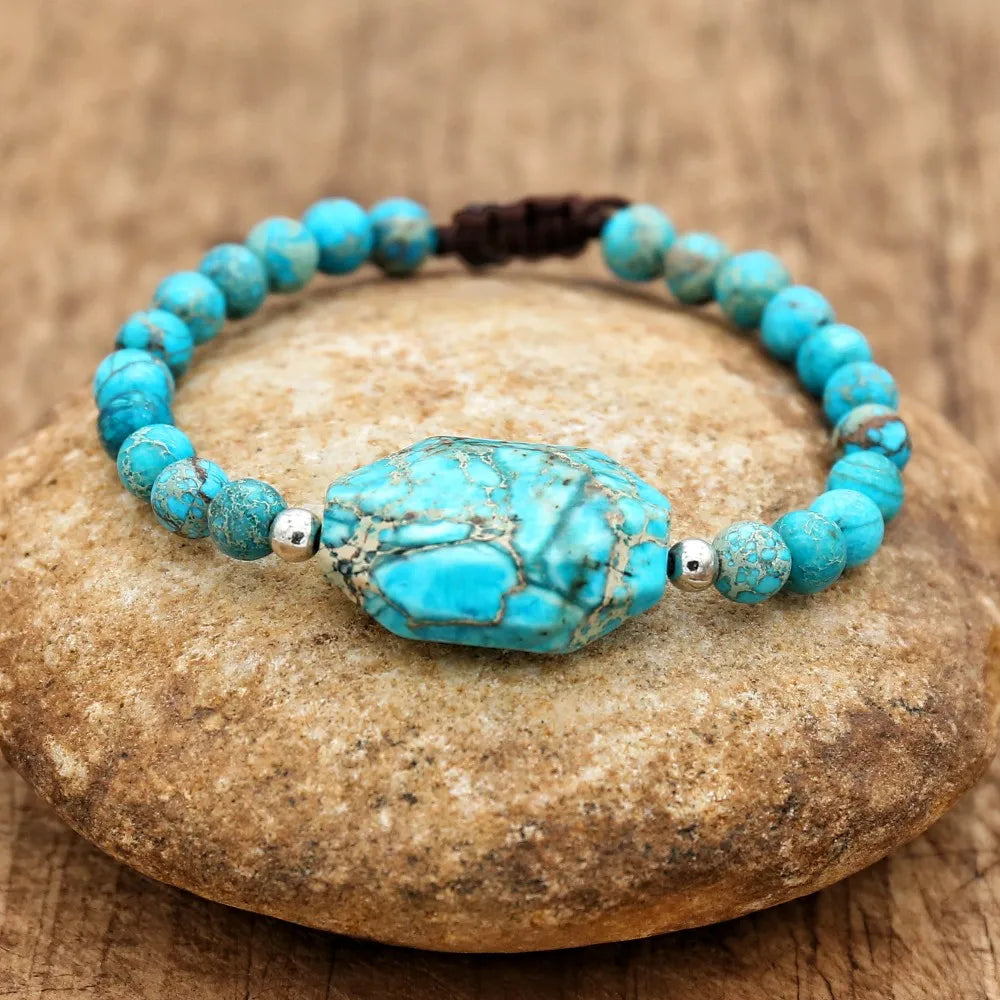 Azure Serenity Turquoise Bracelet