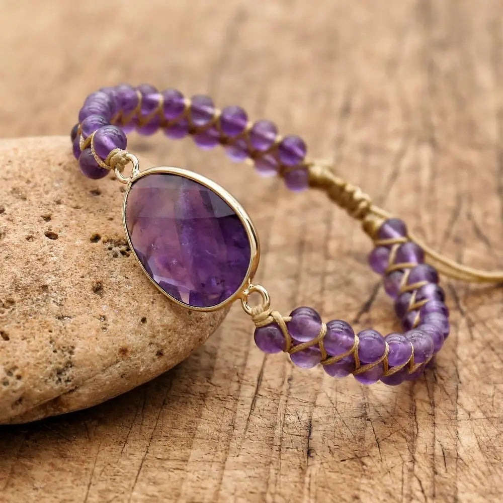 Prismatic Amethyst Essence Bracelet