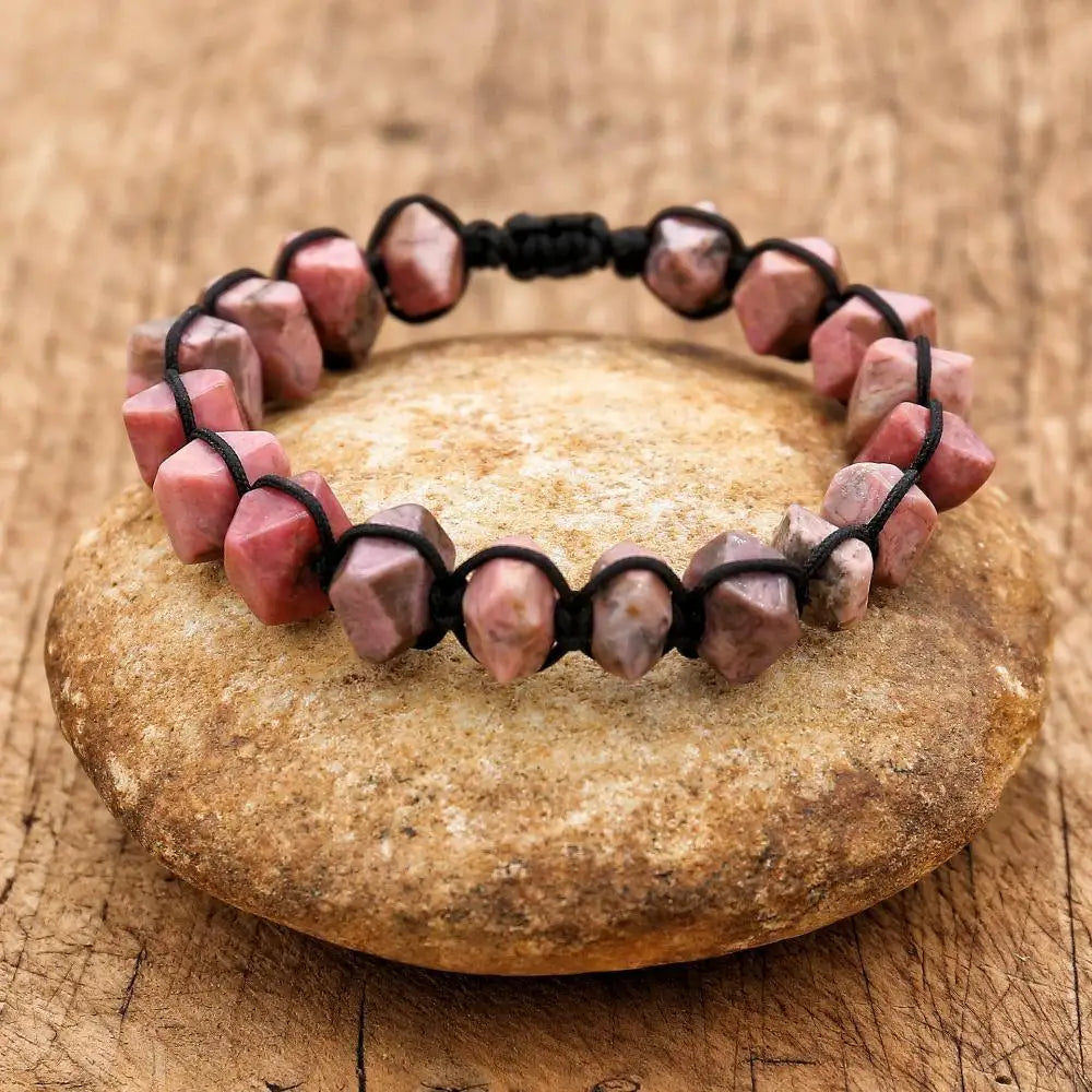 Rocky Rhodonite Bracelet