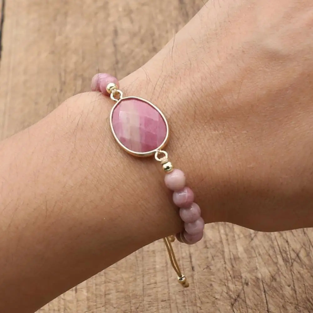 Precious Rhodonite Essence Bracelet