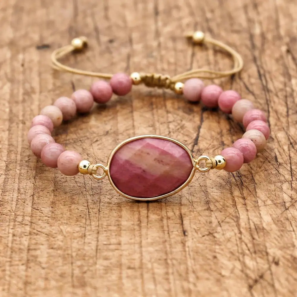 Precious Rhodonite Essence Bracelet
