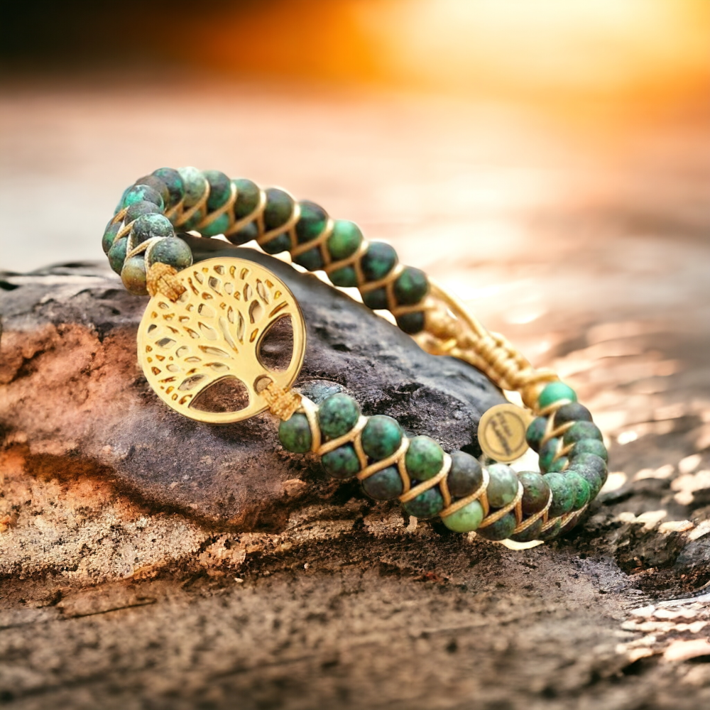 Original Tree of Life Chakra Crystal Bracelet - Healing Stones Original Tree of Life Chakra Crystal Bracelet - Healing Stones