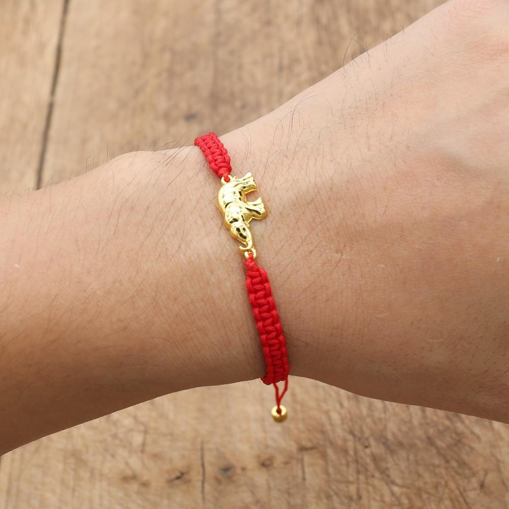 Lucky Elephant Red String Bracelet - TeamPlanting