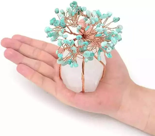 Dreamy Success - Turquoise Feng Shui Tree of Life - TeamPlanting