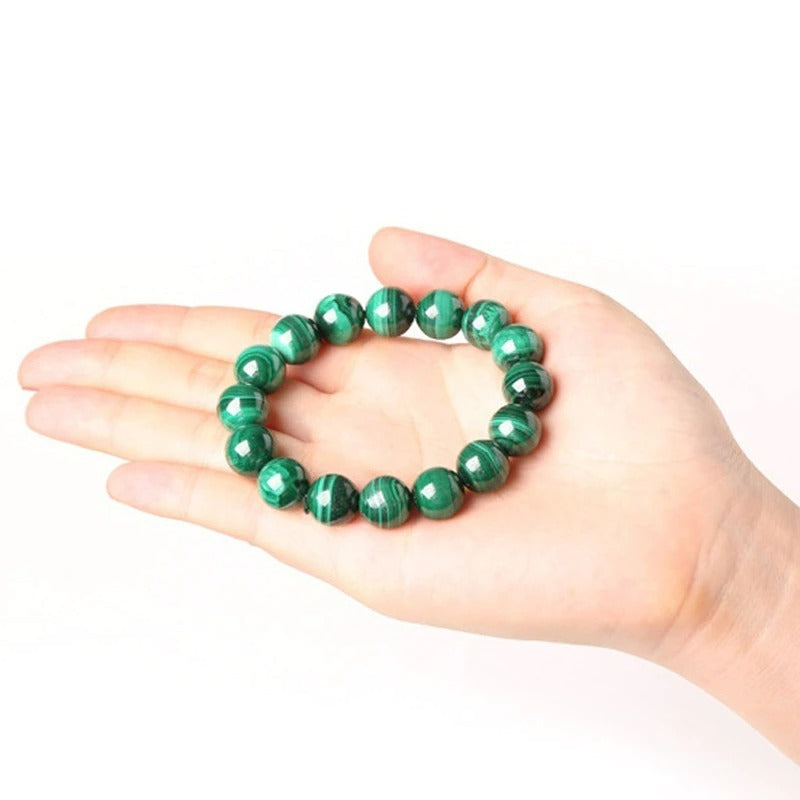 Anxiety Shiled - Green Malachite Bracelet - TeamPlanting