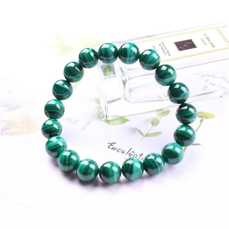 Anxiety Shiled - Green Malachite Bracelet - #TeamPlanting