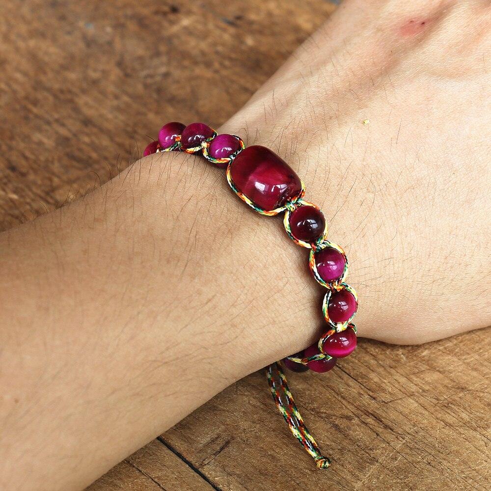 Enlightened Luck - Rose Tiger's Eye Bracelet 0 - TeamPlanting