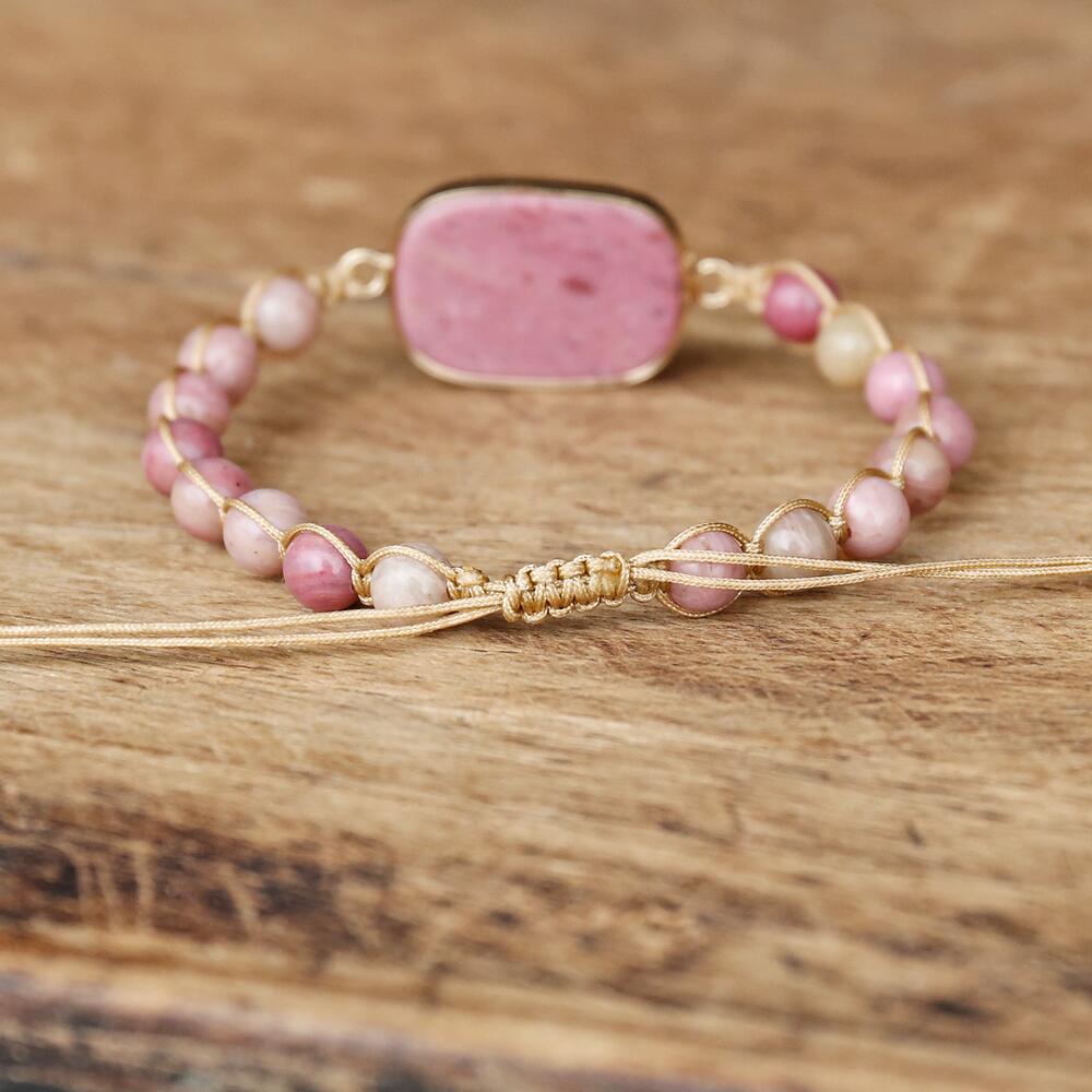 Gentle Love - Imperial Jasper Tree of Life Bracelet - TeamPlanting