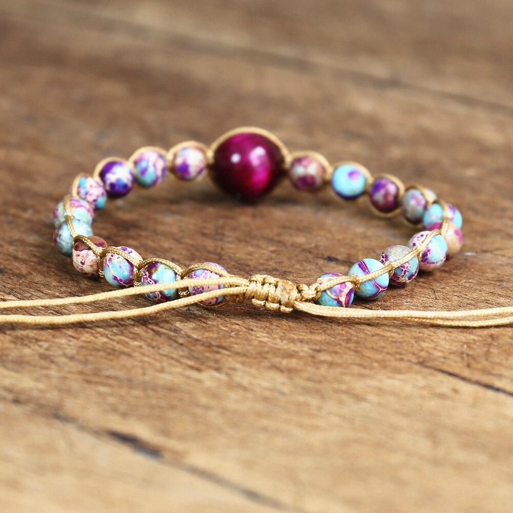 Emotional Healer - Rose Tiger's Eye Bracelet 0 - TeamPlanting