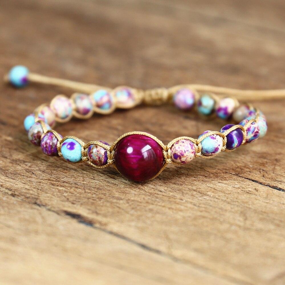 Emotional Healer - Rose Tiger's Eye Bracelet 0 - TeamPlanting