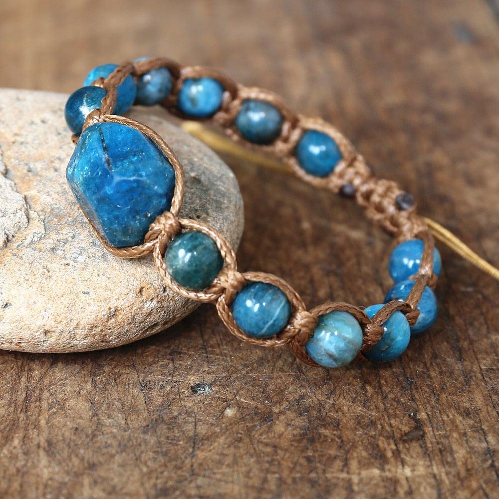 Eternal Passion - Apatite Rope Bracelet 0 - TeamPlanting