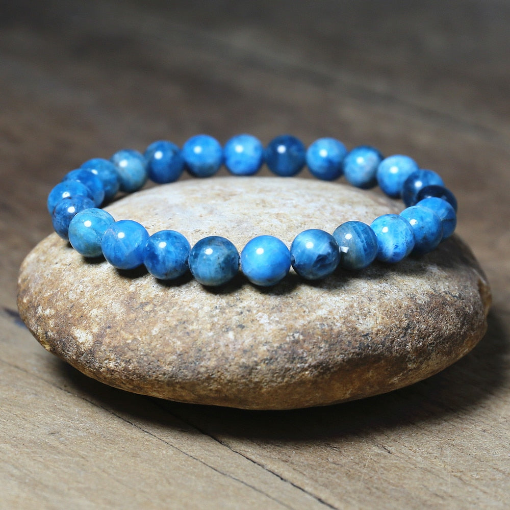 Plentiful Wisdom - Apatite Stone Bracelet 0 - TeamPlanting