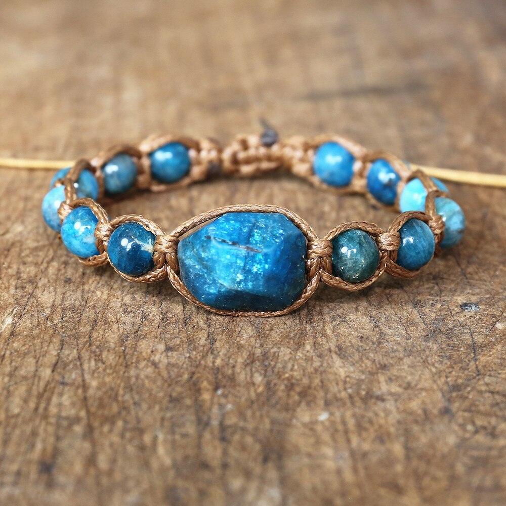 Eternal Passion - Apatite Rope Bracelet 0 - TeamPlanting