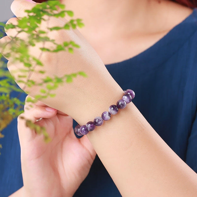Fiery Intuition - Amethyst Bracelet - TeamPlanting