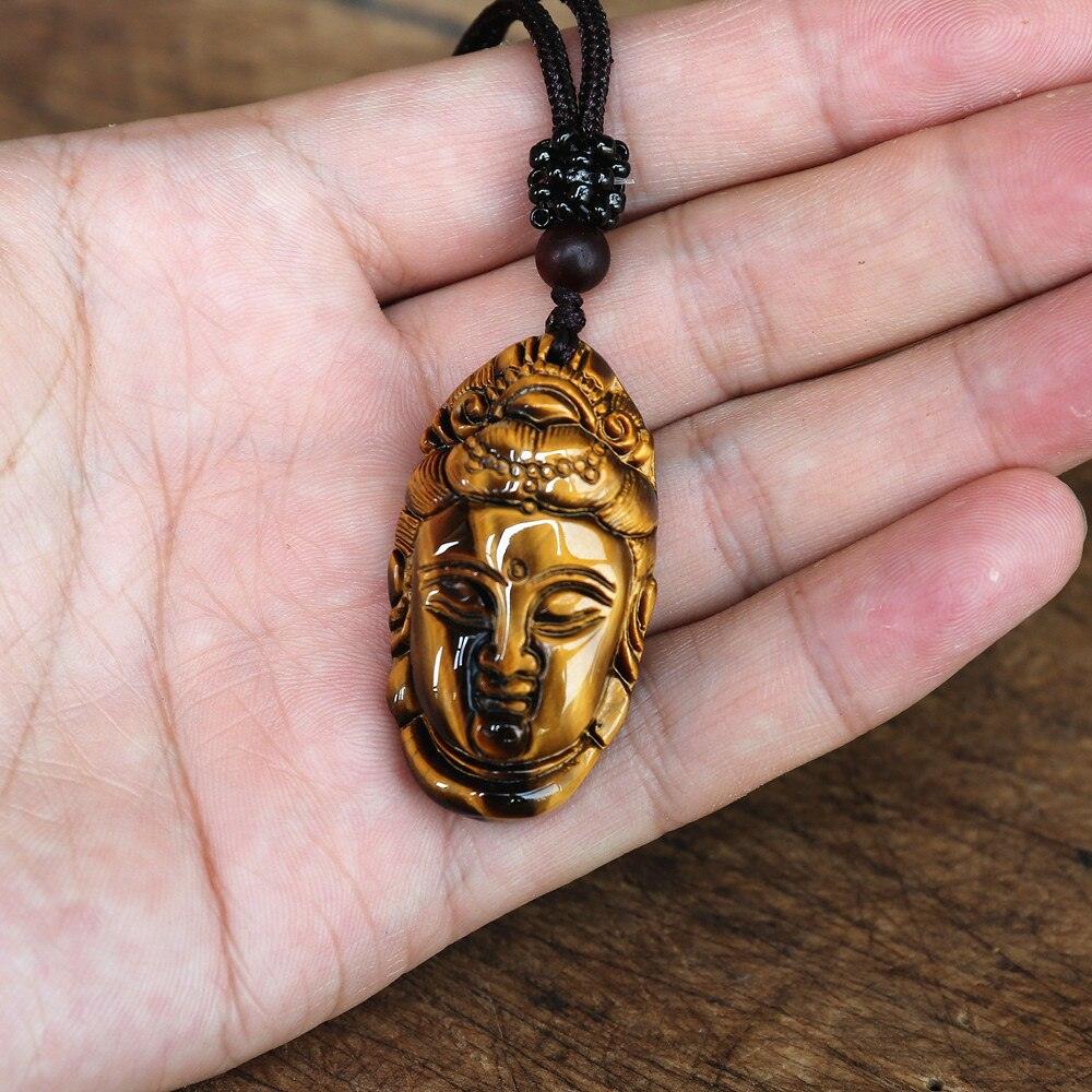 Endless Prosperity - Tiger's Eye Buddha Necklace 0 - TeamPlanting