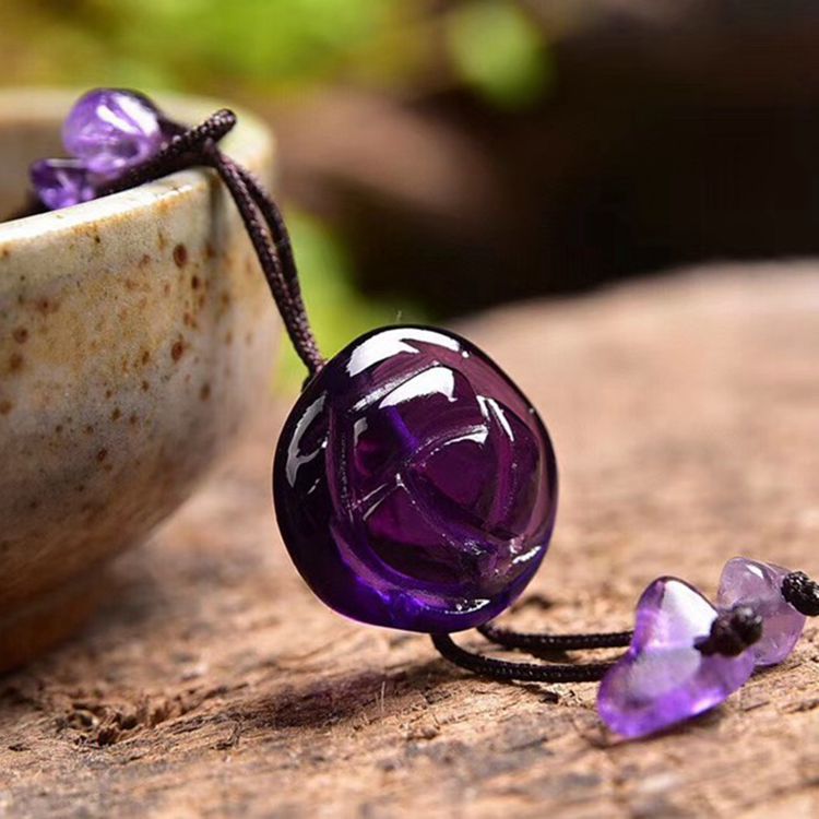 Happiness Within - Amethyst Anklet - TeamPlanting