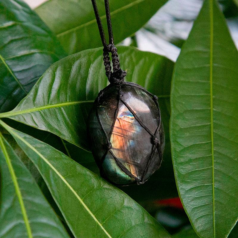 Confidence & Calm Enhancer - Labradorite Necklace Necklaces - TeamPlanting