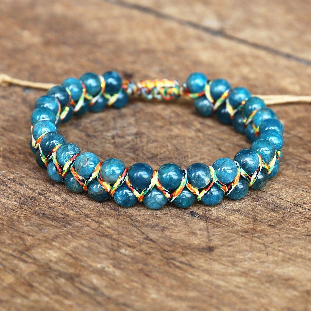 Higher Self - Apatite Stone Bracelet 0 - TeamPlanting