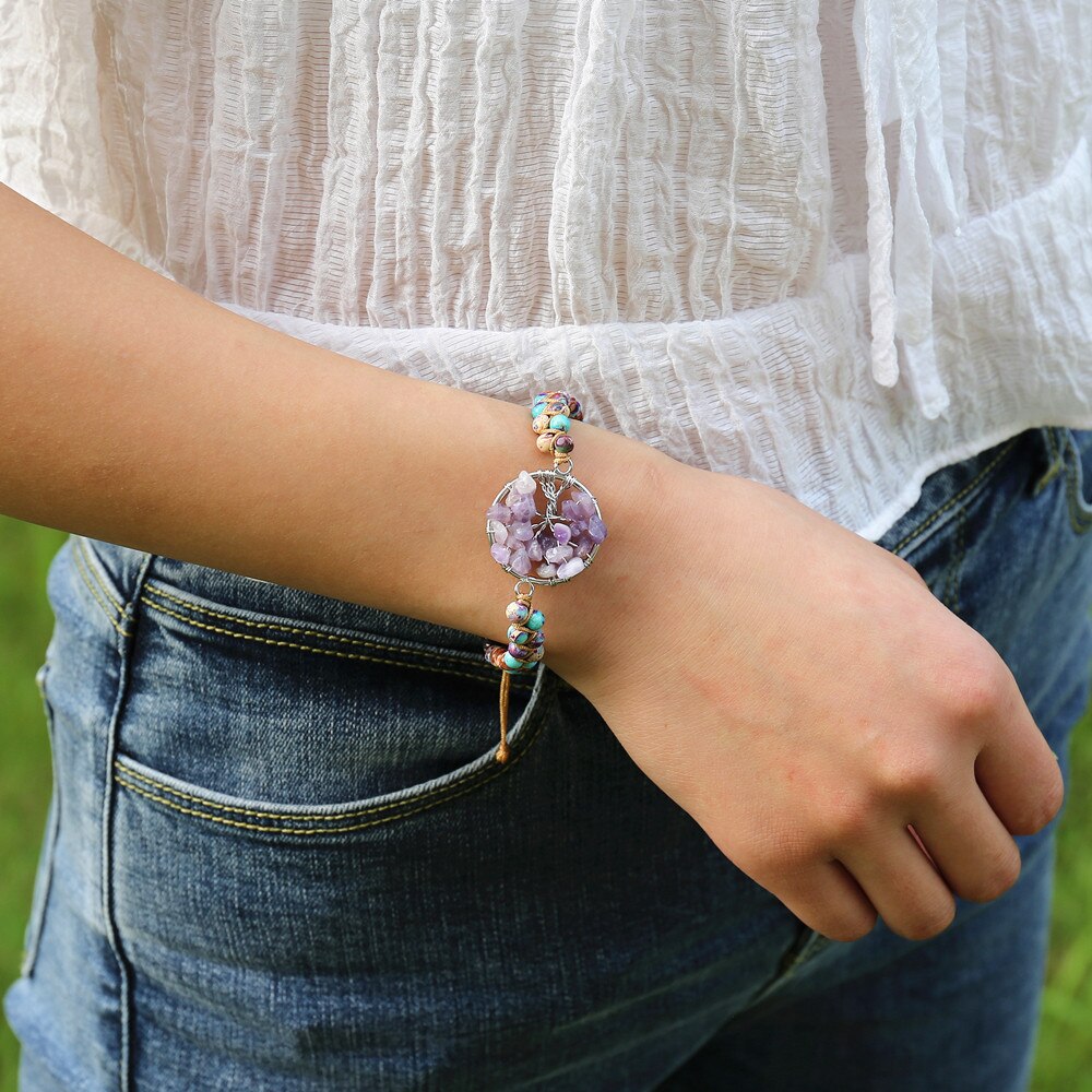 Transcendent Love - Tree of Life Stone Bracelet 0 - TeamPlanting
