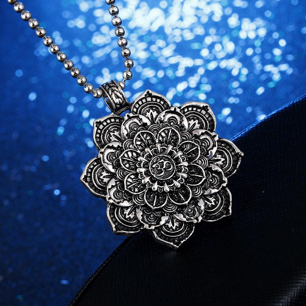 Blooming Hope - Silver Lotus Necklace 0 - TeamPlanting