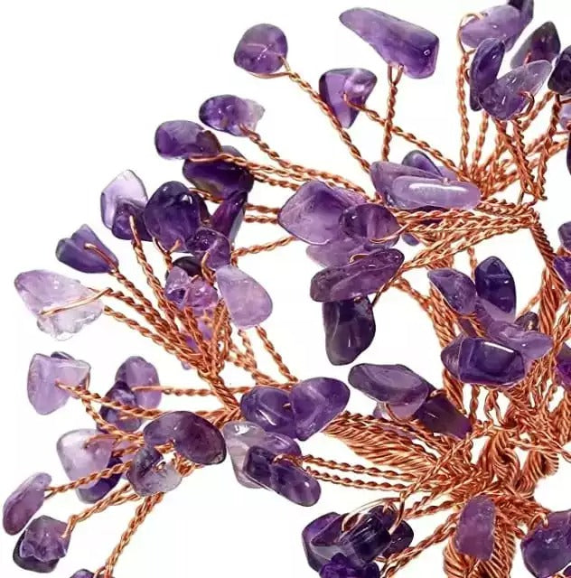 Calming Health - Amethyst Feng Shui Tree of Life - TeamPlanting