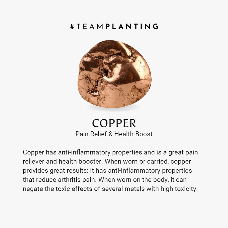 Healing Protection - Amethyst Copper Orgone Pyramid - TeamPlanting