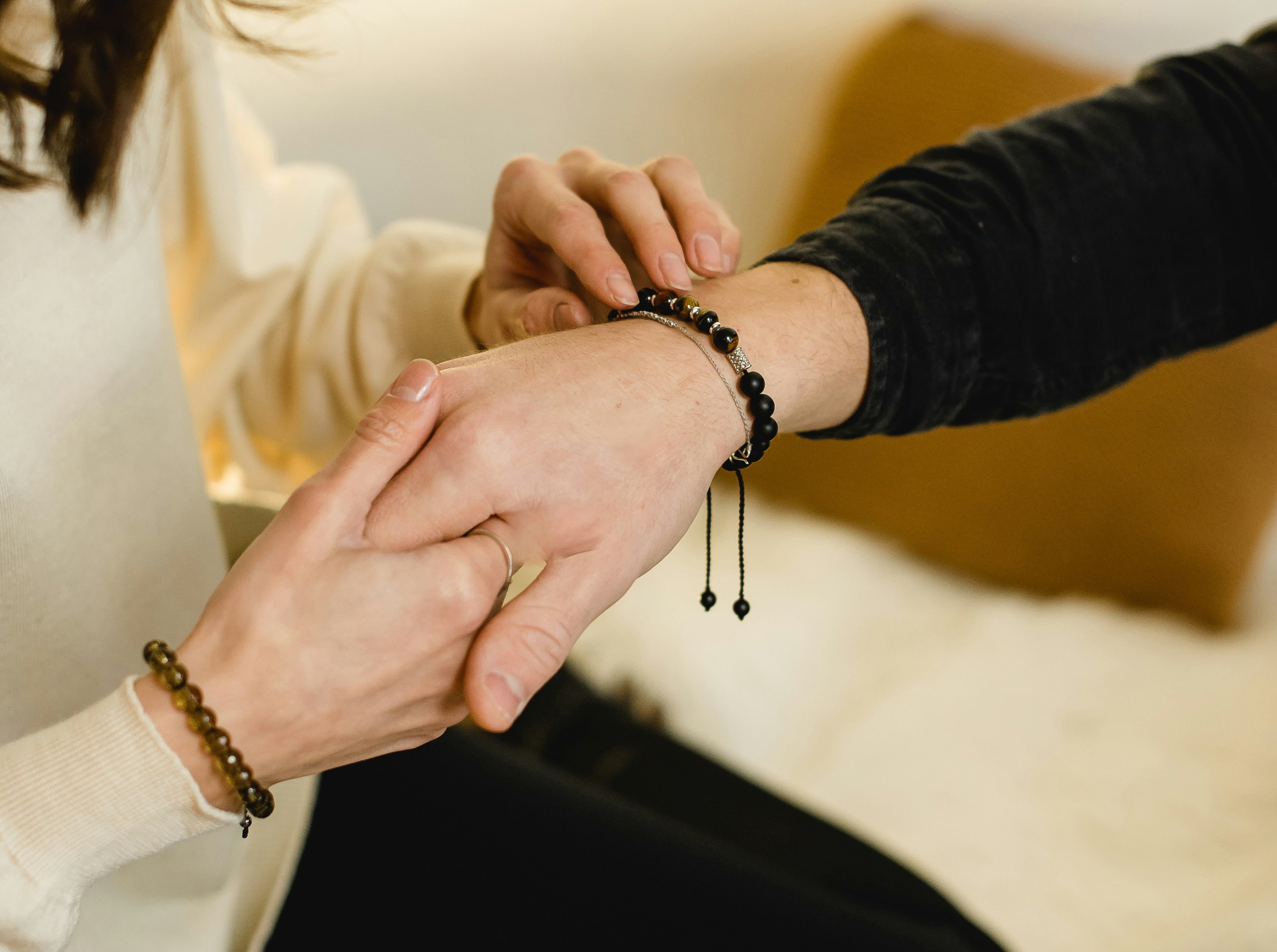 Crystal Bracelets for Couples