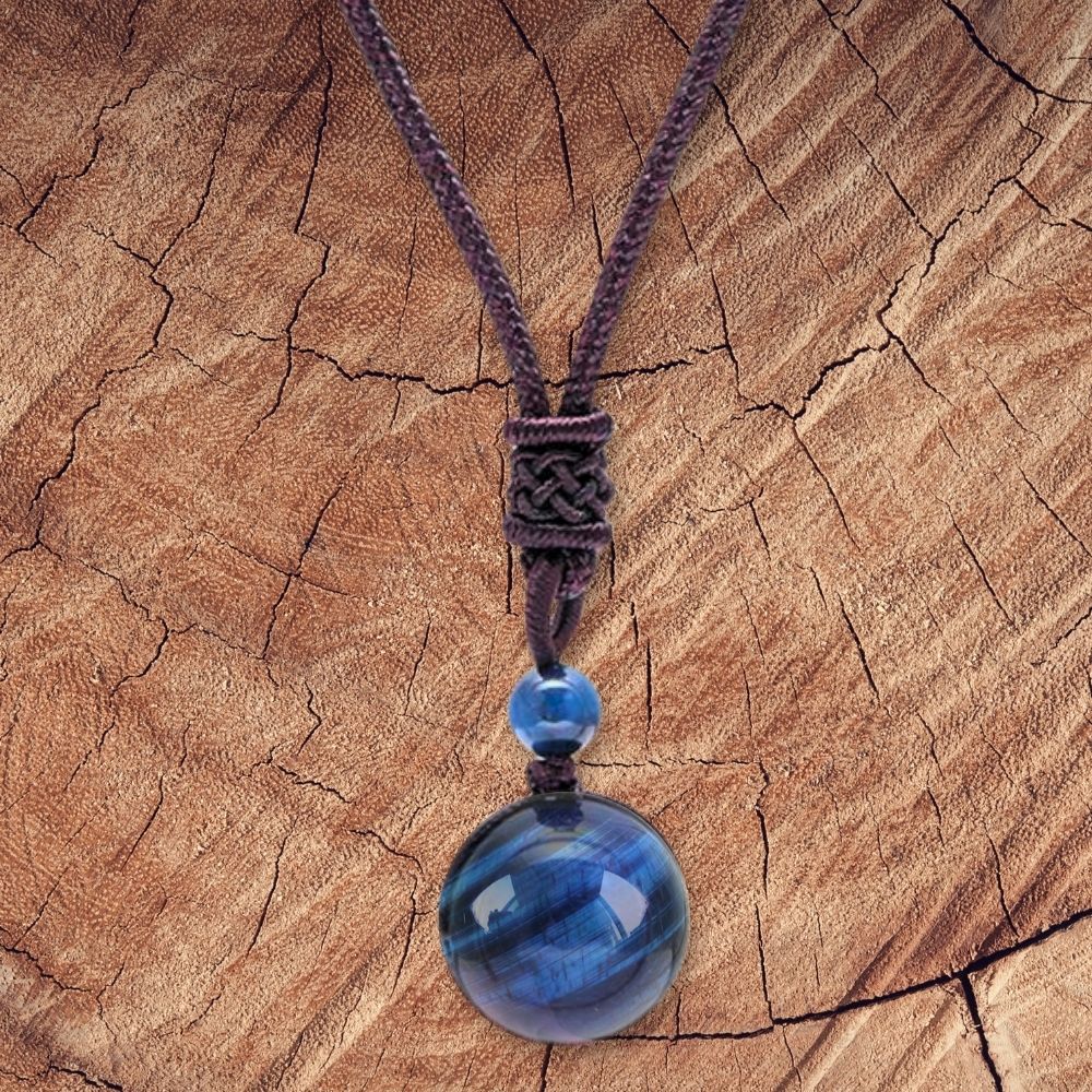 Oracle Blue Tiger's Eye Necklace - TeamPlanting