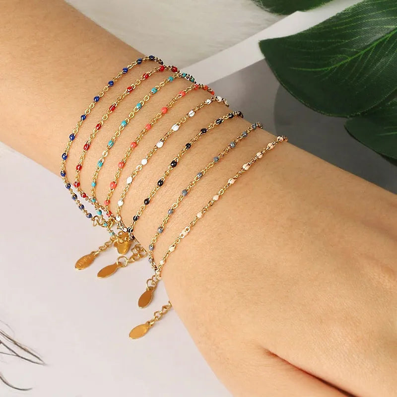 Jewel of the Nile Quartz Bracelets Stack