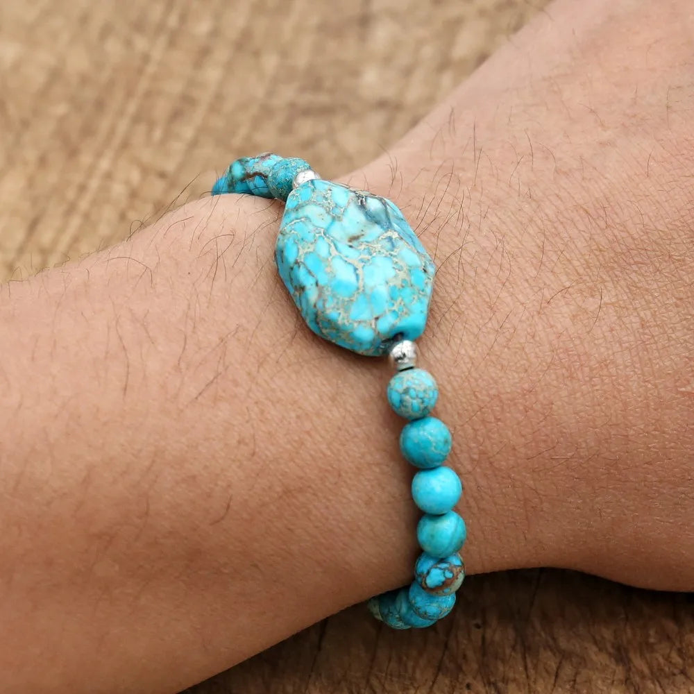 Azure Serenity Turquoise Bracelet