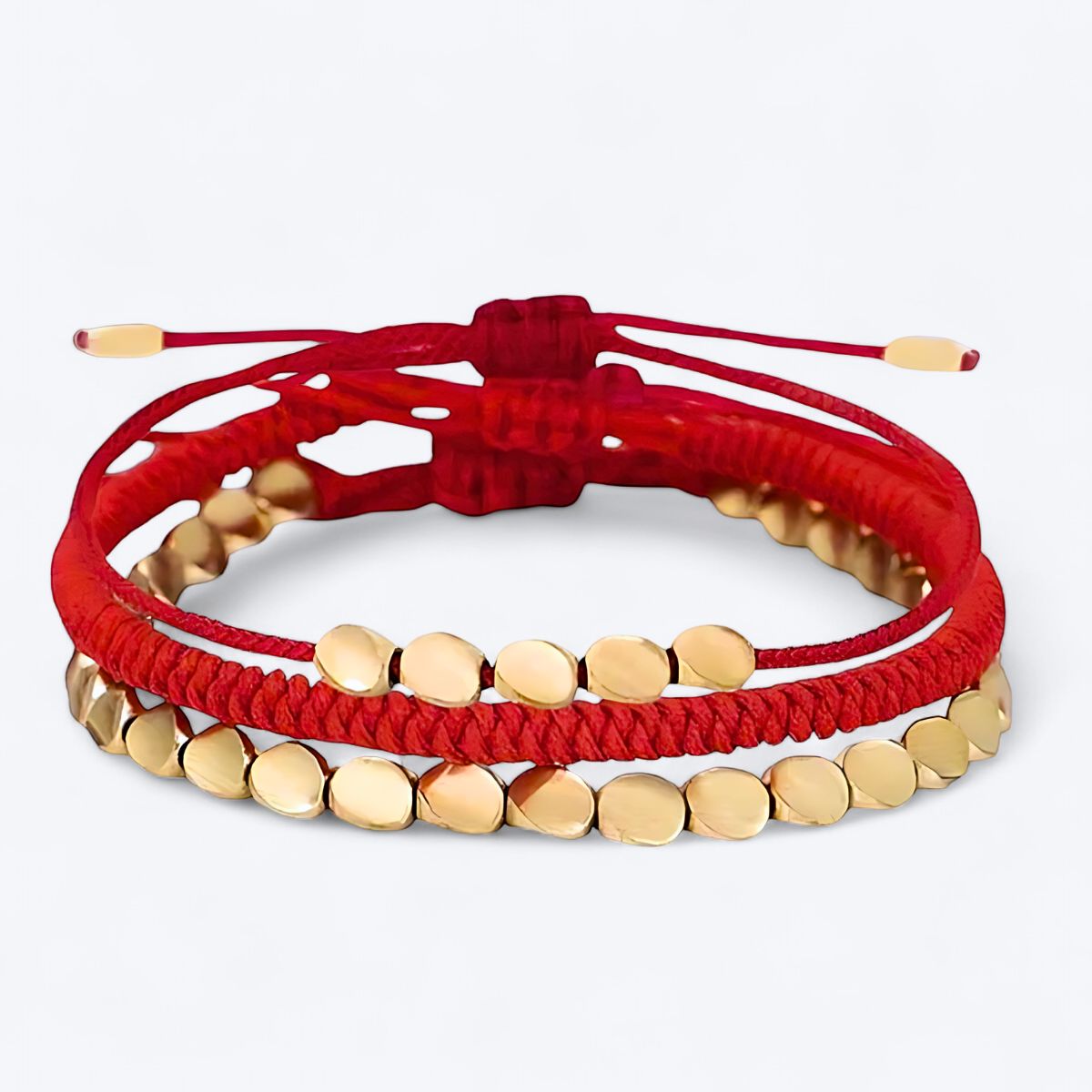 Tibetan Copper Bracelet – Red Set – TeamPlanting