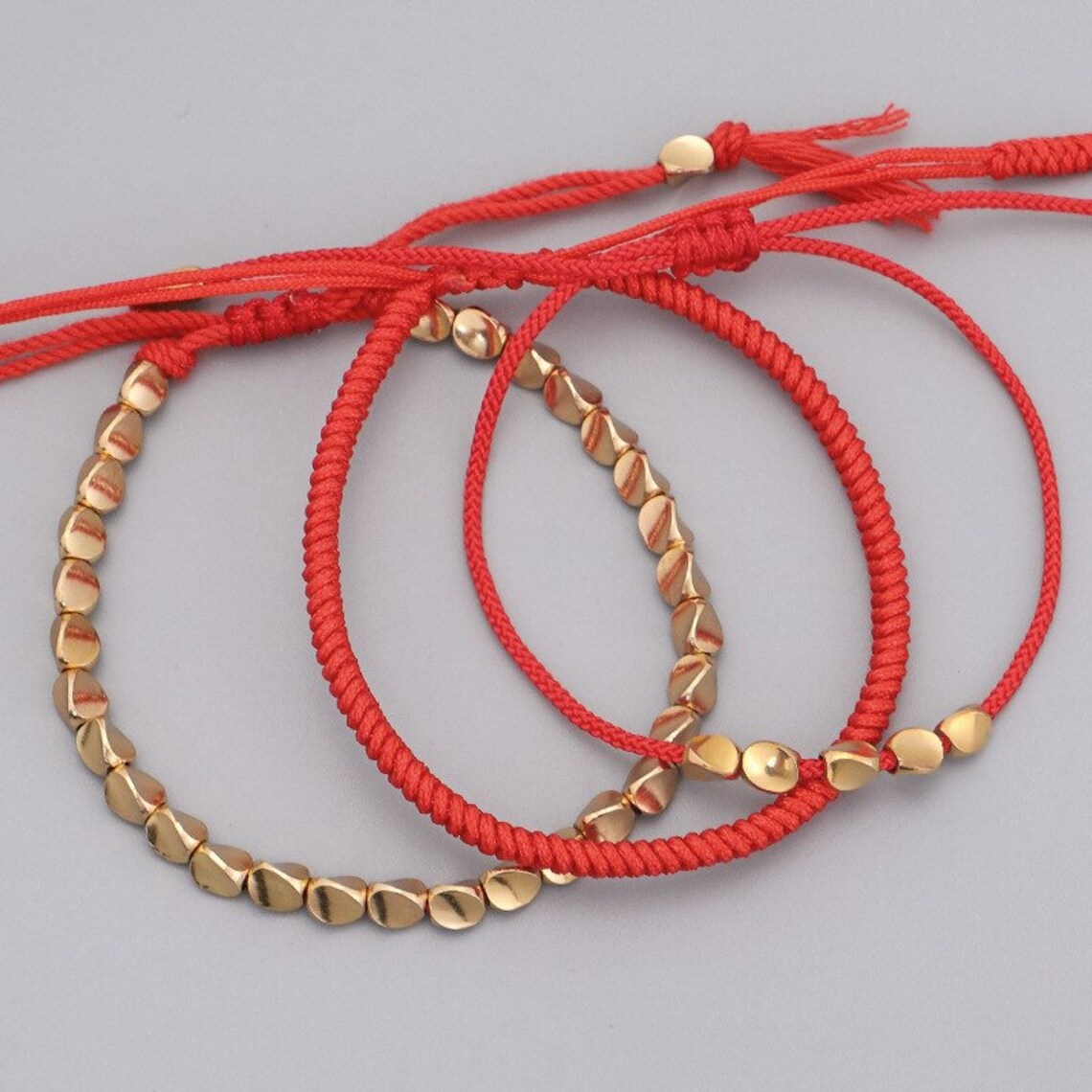 Tibetan Copper Bracelet – Red Set Style – TeamPlanting