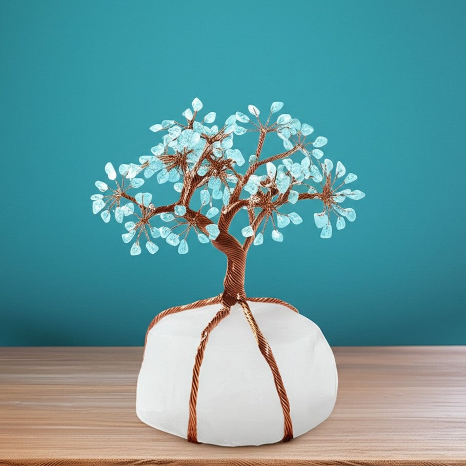 Knowledge Tree Turquoise Feng Shui Tree