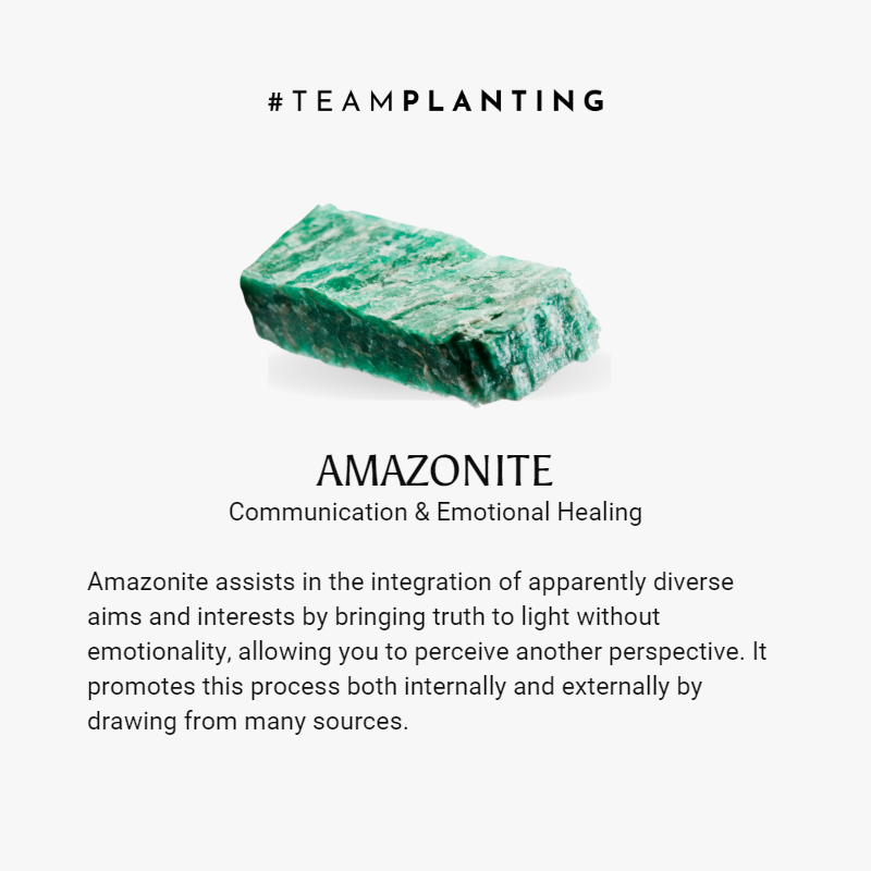 Optimistic Heart - Amazonite Wrap Bracelet - TeamPlanting