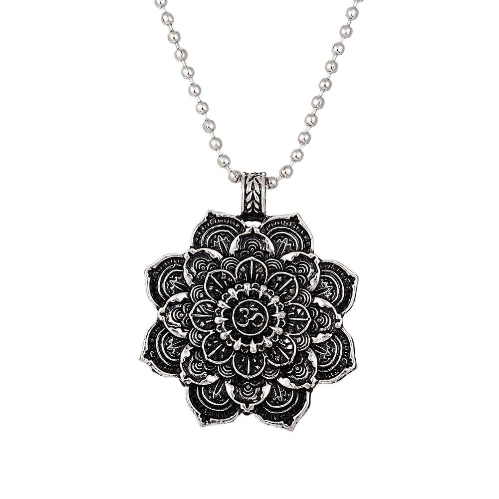 Blooming Hope - Silver Lotus Necklace 0 - TeamPlanting